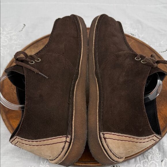 Clarks Originals Boots Mens 11.5 M Desert Trek Brown Suede Chukka Moccasin main image 10
